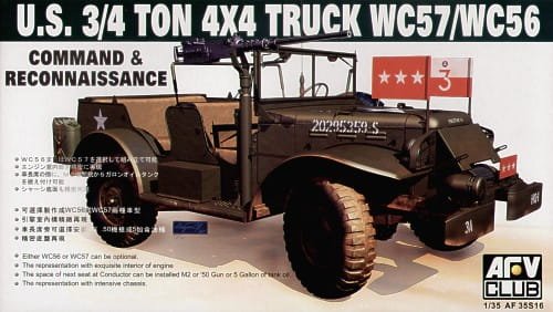 Przejdź do produktu AFV CLUB 35S16 - 1:35 WC57 Command Car