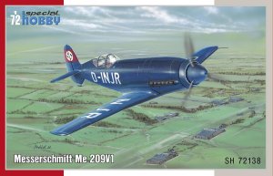 SPECIAL HOBBY 72138 - 1:72 Messerschmitt Me 209V-1