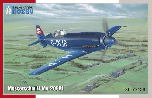 Przejdź do produktu SPECIAL HOBBY 72138 - 1:72 Messerschmitt Me 209V-1
