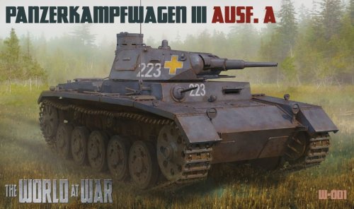 Przejdź do produktu IBG The World At War W-001 - 1:72 Panzerkampfwagen III Ausf.A