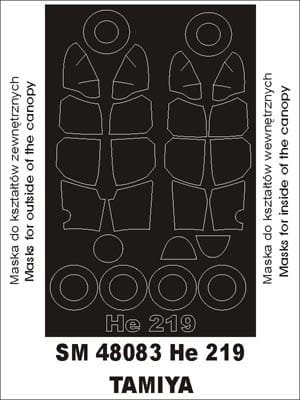 Przejdź do produktu MONTEX SM48083 - 1:48 Heinkel He-219