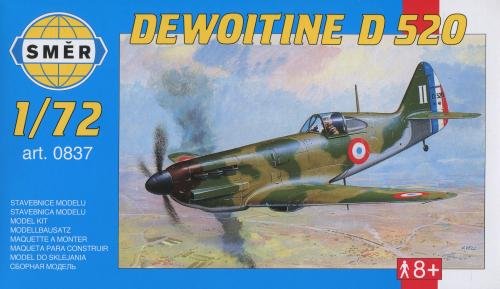 Przejdź do produktu SMER 0837 - 1:72 Dewoitine D-520