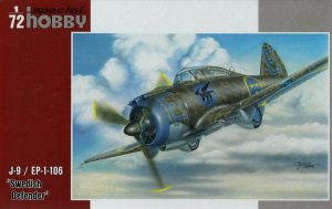 SPECIAL HOBBY 72235 - 1:72 J-9 / EP-1-106 Swedish Defender