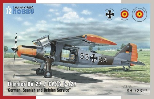 Przejdź do produktu SPECIAL HOBBY 72327 - 1:72 Dornier Do 27 / CASA C-127