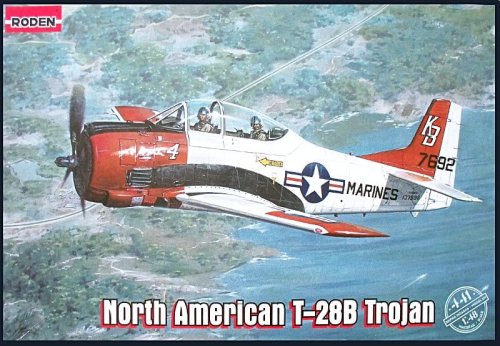 Przejdź do produktu RODEN 441 - 1:48 North American T-28B Trojan