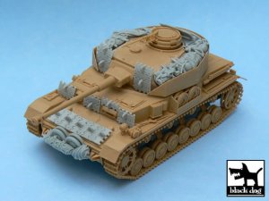 BLACK DOG T48029 - 1:48 Pz.Kpfw. IV Ausf. J accessories set