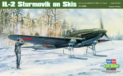 Przejdź do produktu HOBBY BOSS 83202 - 1:32 IL-2 Sturmovik on Skis