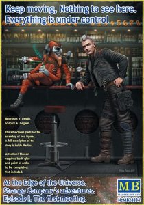 MASTER BOX 24034 - 1:24 Keep moving, Nothing to see here - At the Edge Universe, Strange Company adventures, Episode I , the first meeting