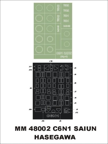 Przejdź do produktu MONTEX MM48002 - 1:48 C6N1 Saiun