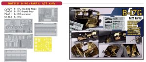 EDUARD BIG72121 - 1:72 B-17G - Part II