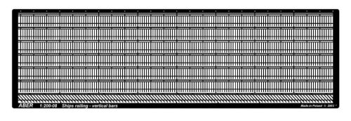 Przejdź do produktu ABER 1:200-08  - 1:200 Ship railing - vertical bars (relingi, pionowe pręty)