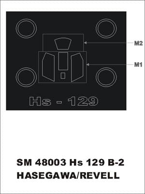 Przejdź do produktu MONTEX SM48003 - 1:48 Henschel Hs-129 B2