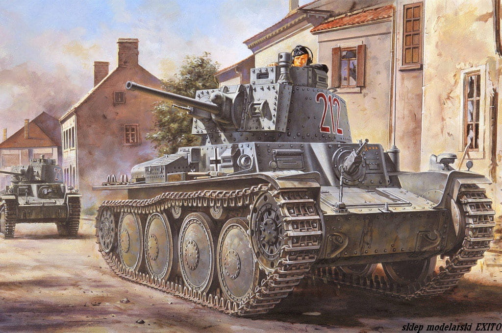 Przejdź do produktu HOBBY BOSS 80138 - 1:35 German Pz.Kpfw. / Pz.BfWg 38(t) Ausf. B