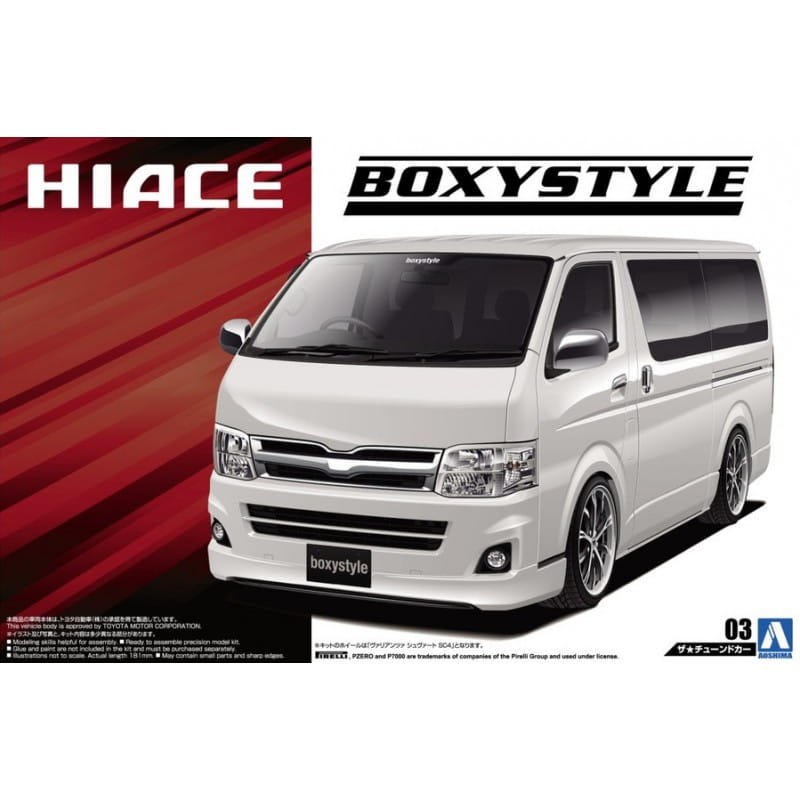 Przejdź do produktu AOSHIMA 05095 - 1:24 TRH 200V Hiace Super GL Toyota