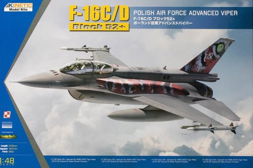 Przejdź do produktu KINETIC 48076 - 1:48 F-16C/D Block 52+ Polish Air Force Advanced Viper