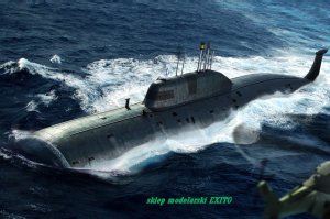 HOBBY BOSS 83525 - 1:350 Russian Navy Akula Class Attack Submarine