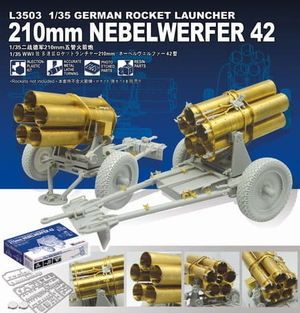 Przejdź do produktu Great Wall Hobby 3503 - 1:35 210mm Nebelwerfer 42