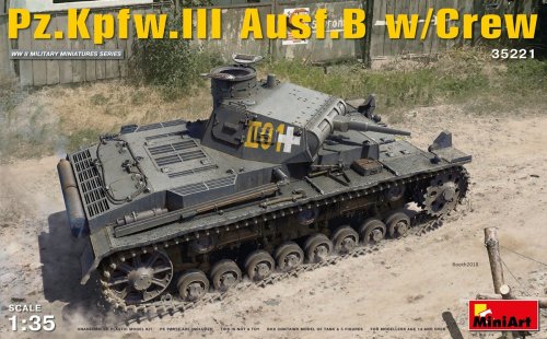Przejdź do produktu MINIART 35221 - 1:35 Pz.Kpfw.III Ausf.B w/Crew