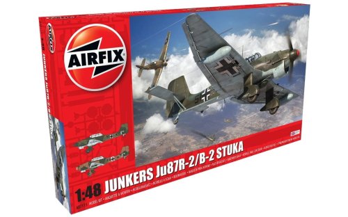 Przejdź do produktu AIRFIX 07115 - 1:48 Junkers Ju 87R-2/B-2 Stuka