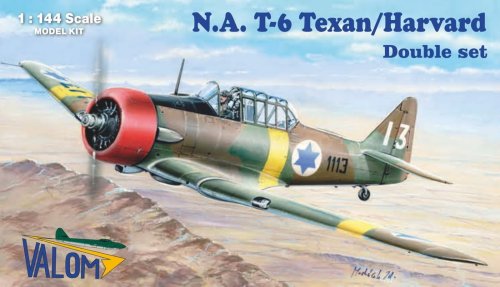 Przejdź do produktu VALOM 14410 - 1:144 North-American T-6 Texan/Harvard - Double set