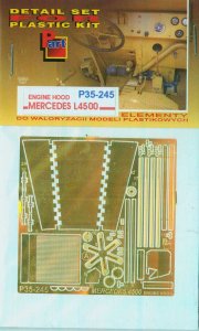 PART P35245 - 1:35 Mercedes L4500 Engine Hood