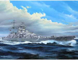 TRUMPETER 05313 - 1:350 German cruiser Prinz Eugen 1945