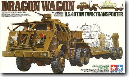 Przejdź do produktu TAMIYA 35230 - 1:35 U.S. 40 Ton Tank Transporter "Dragon Wagon"