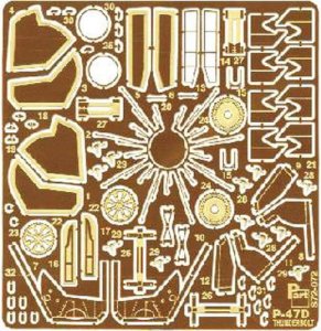 PART S72072 - 1:72 P-47D Thunderbolt