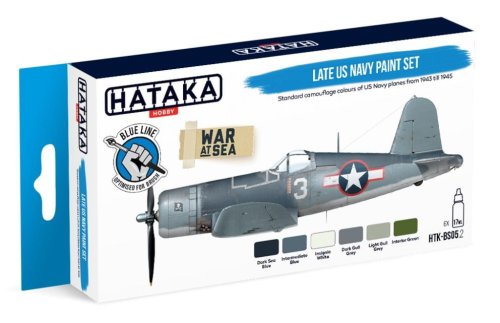 Przejdź do produktu HATAKA BS05.2 - Zestaw farb Late US Navy