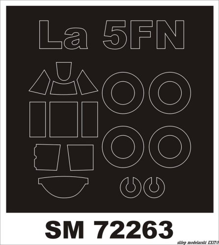 Przejdź do produktu MONTEX SM72263 - 1:72 La-5FN