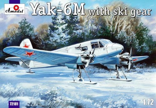 Przejdź do produktu AMODEL 72181 - 1:72 Yak 6M ( in camouflage)