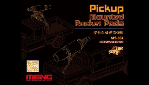 Przejdź do produktu MENG MODEL SPS034 - Pickup Mounted Rocket Pods