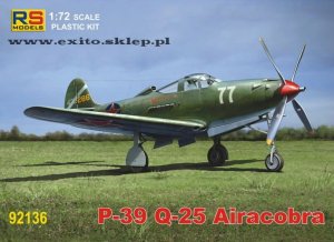 RS MODELS 92136 - 1:72 P-39 Q-25 Airacobra