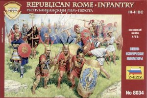 ZVEZDA 8034 - 1:72 Republic Rome Infantry