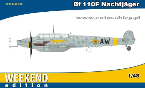 Przejdź do produktu EDUARD 84145 - 1:48 Bf 110F Nachtjäger