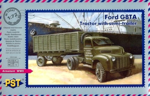 Przejdź do produktu PST 72065 - 1:72 Ford G8TA Tractor with semi-trailer