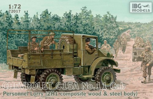 Przejdź do produktu IBG 72017 - 1:72 Chevrolet C.15A No.11 Cab Personnel Lorry