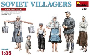 MINIART 38011 - 1:35 Soviet Villagers