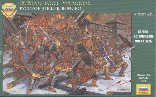 Przejdź do produktu ZVEZDA 8062 - 1:72 Russian Foot Warriors 13th-14th century