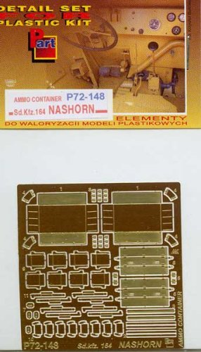 Przejdź do produktu PART P72148 - 1:72 Sd.Kfz.164 Nashorn ammo boxes