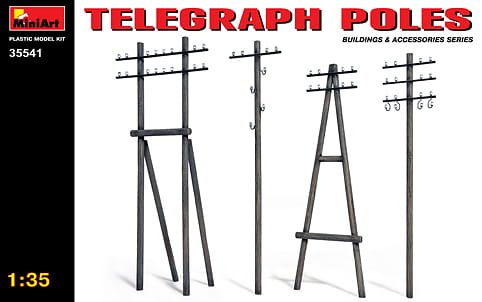 Przejdź do produktu MINIART 35541 - 1:35 Telegraph Poles