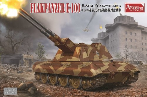 Przejdź do produktu AMUSING HOBBY 35A016 - 1:35 Flakpanzer E-100 8.8cm Flakzwilling