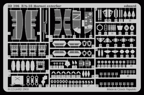 Przejdź do produktu EDUARD 32106 - 1:32 F-18 exterior