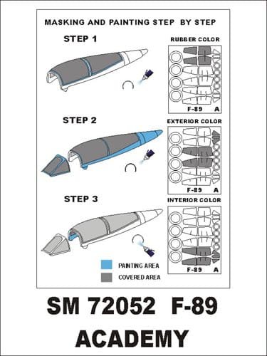 Przejdź do produktu MONTEX SM72052 - 1:72 F-89