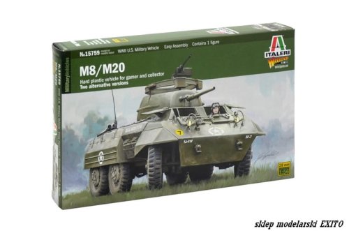 Przejdź do produktu ITALERI 15759 - 1:56 M8 / M20