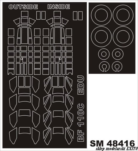 Przejdź do produktu MONTEX SM48416 - 1:48 Bf 110C