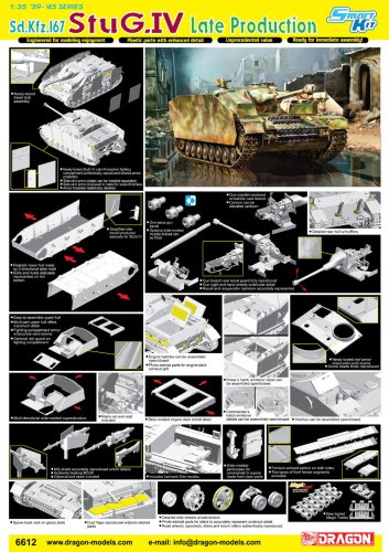 Przejdź do produktu DRAGON 6612 - 1:35 Sd.Kfz.167 StuG IV Late production
