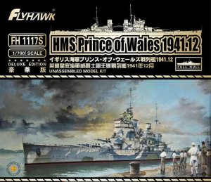 FLYHAWK 1117S - 1:700 HMS Prince of Wales 1941.12 Deluxe Edition