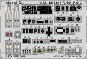 EDUARD SS644 - 1:72 P-61C
