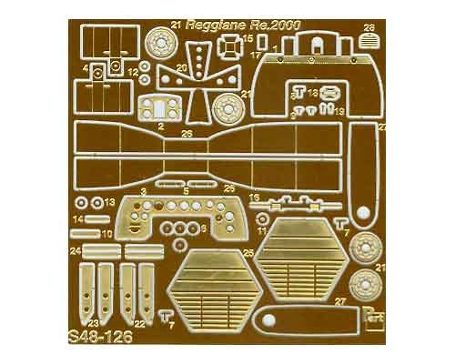 Przejdź do produktu PART S48126 - 1:48 Reggiane Re-2000